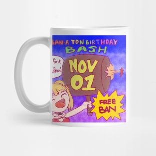 Ban-a-ton birthday bash Mug